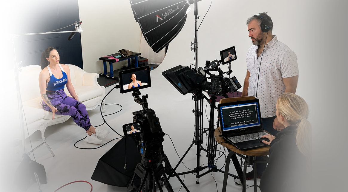 Critical Bench Publishing behind-the-scenes video production studio